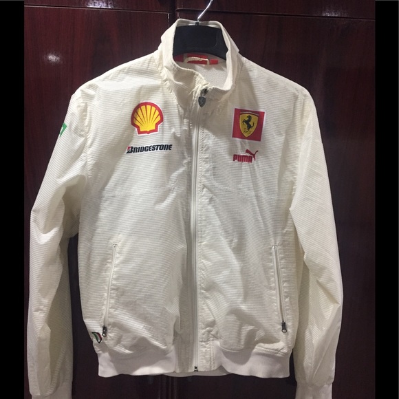 puma ferrari windbreaker jacket